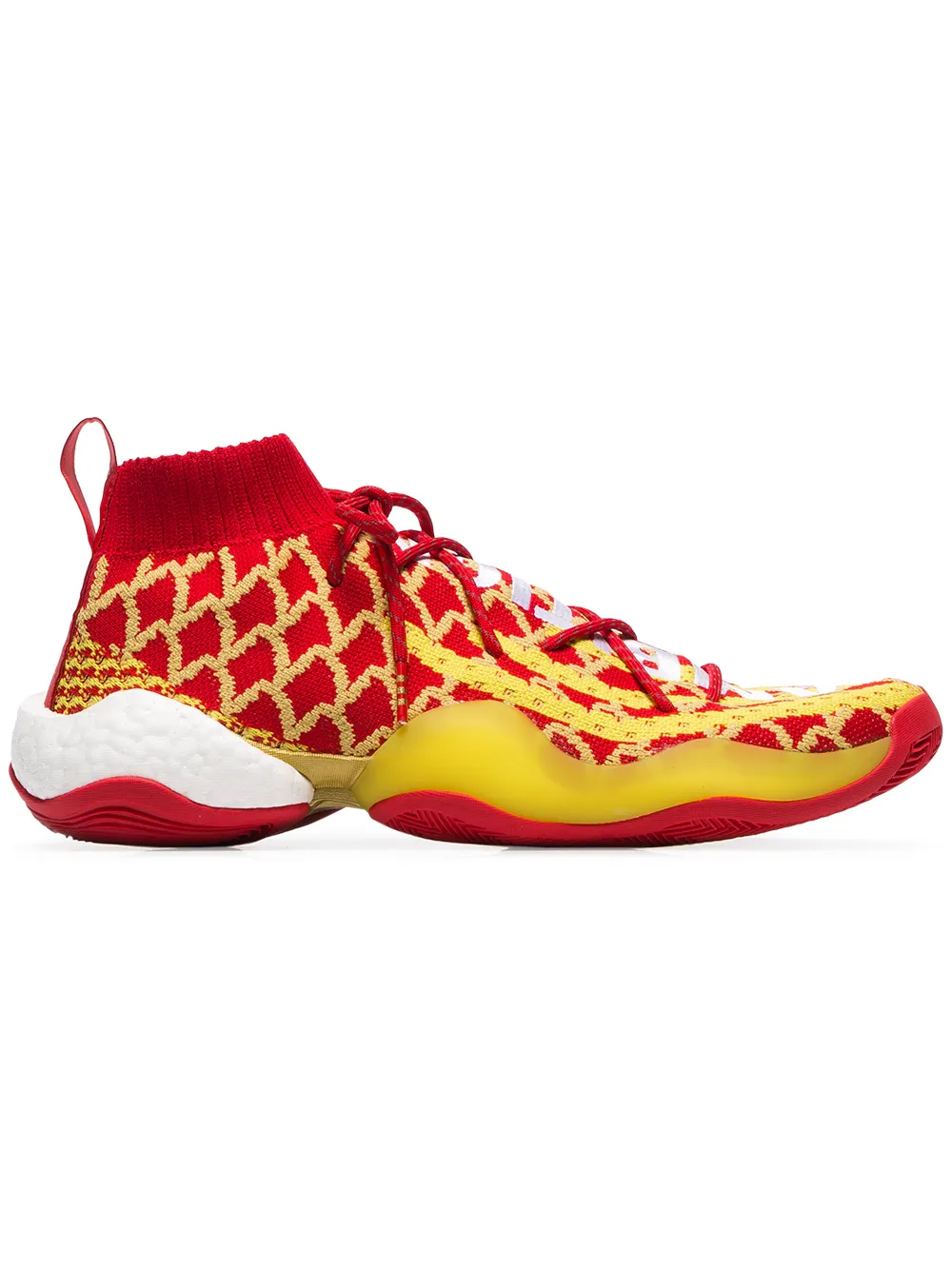 

Кроссовки из коллаборации с Pharell Williams CNY BYW adidas, красный