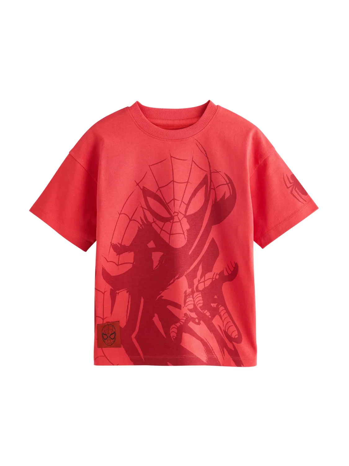 Футболка с надписью 'Супергерой Marvel' Next, Red