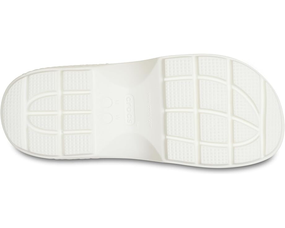 Сабо Crocs Stomp Slide, цвет Chalk — фото 3