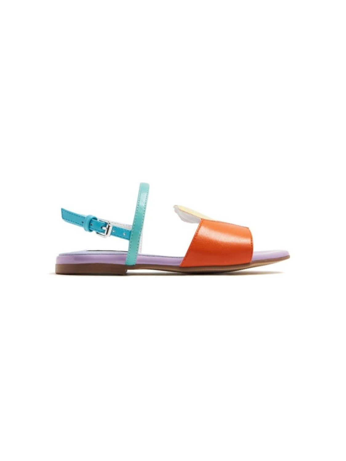 

Stella McCartney Kids сандалии Seashell из искусственной кожи, оранжевый