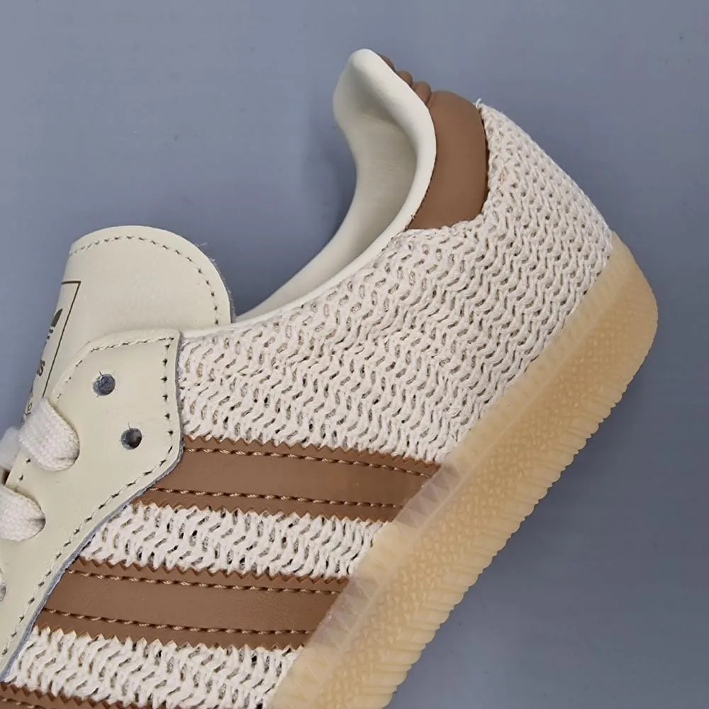 Кроссовки Adidas Samba Og JI3185, бежевый — фото 4