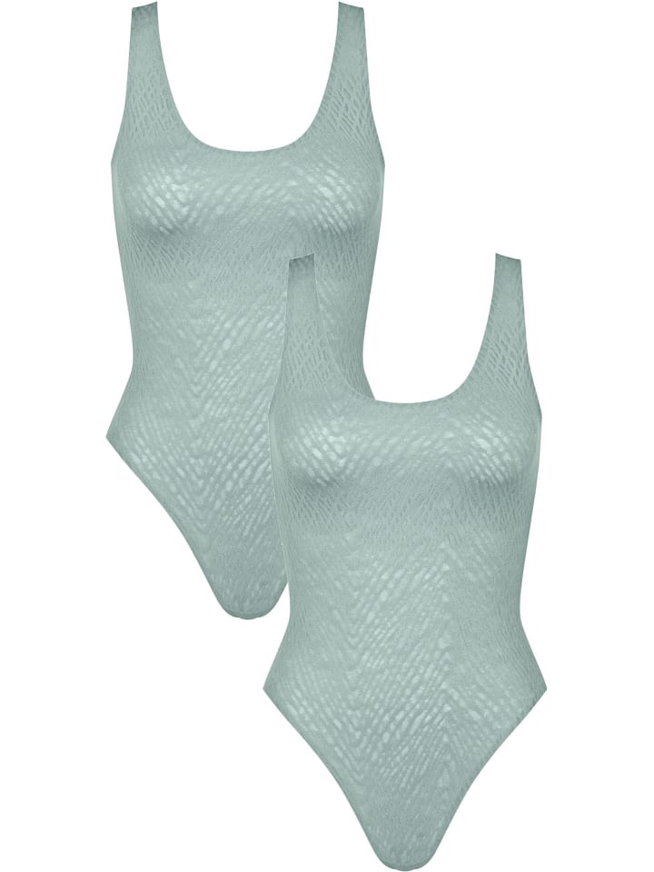 

Sloggi Боди Body ZERO Feel Bliss Body in MISTY TURQUOISE