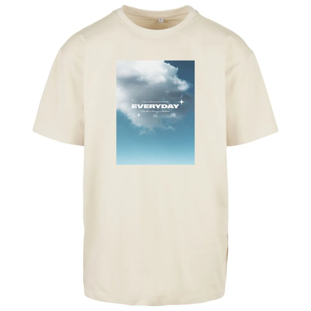 

Футболка с коротким рукавом Mister Tee Everyday Oversize, бежевый