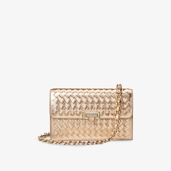 

Сумка-Клатч из кожи Lottie Aspinal Of London, металлический