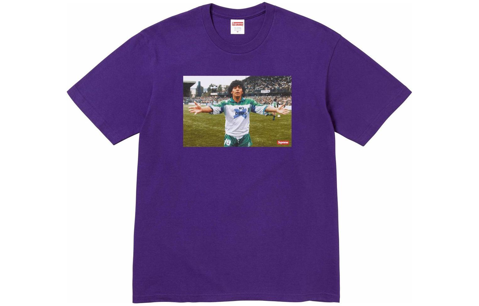 Футболка Maradona SS24 Supreme, черный/черный — фото 3