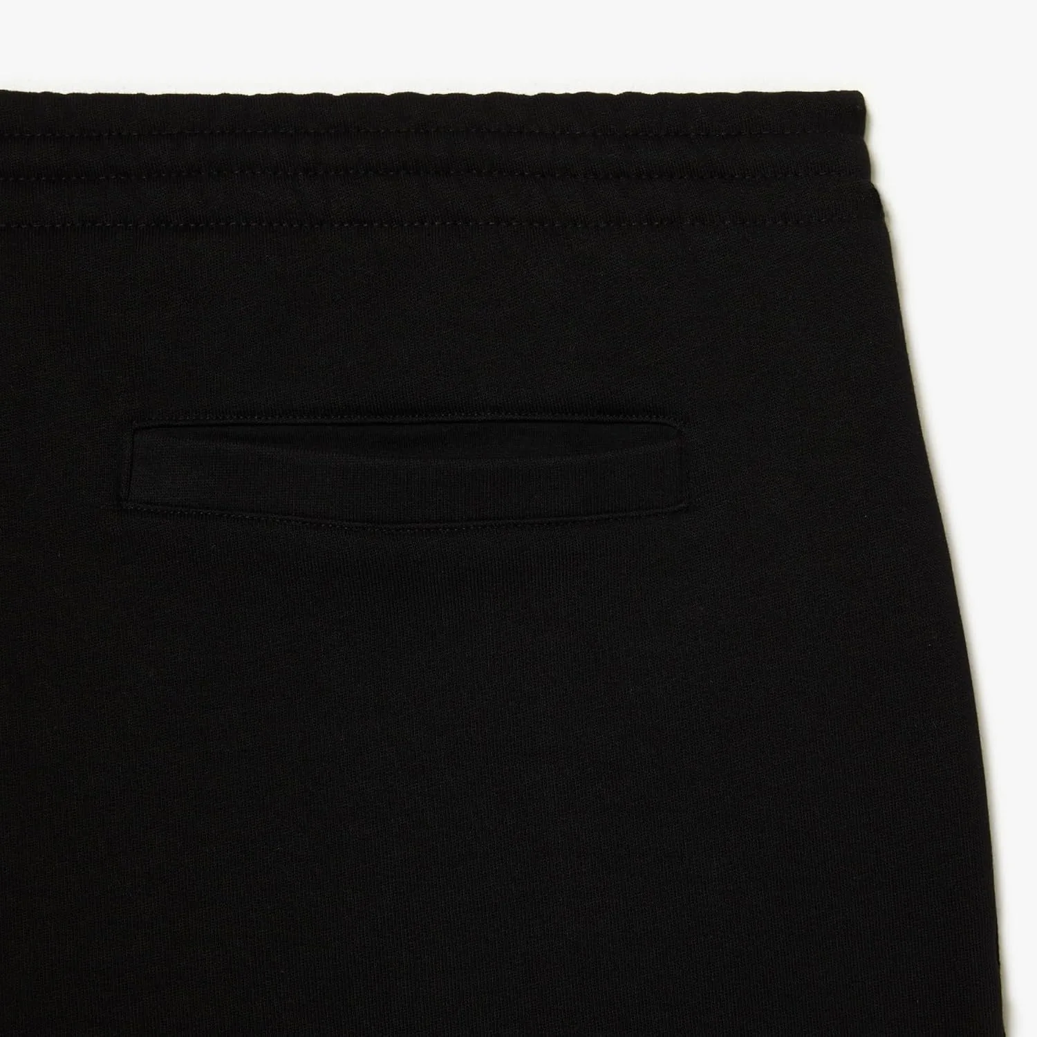 Шорты мужские Lacoste Big Fit Regular Fit, однотонные, черный — фото 3