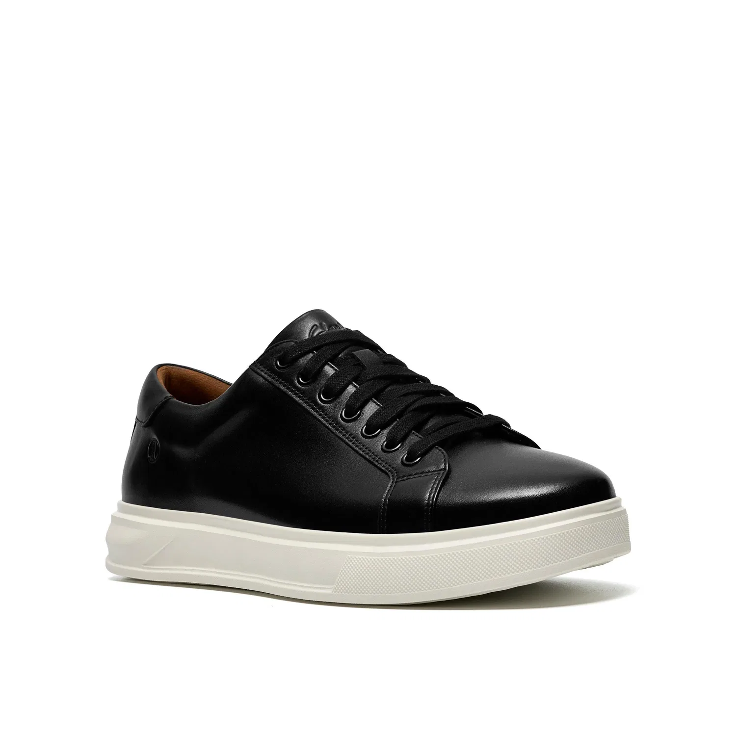 Кроссовки кожаные Goswell Tie Clarks, черный — фото 4