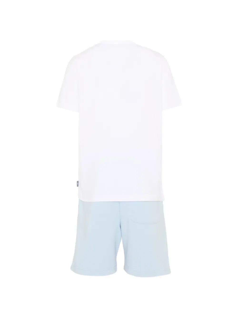 Спортивный костюм с графическим принтом New Balance Kids, белый — фото 2