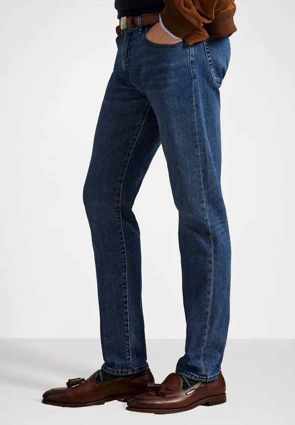 Джинсы parkside active taper stretch jeans зауженного кроя Polo Ralph Lauren, Hadrian — фото 4