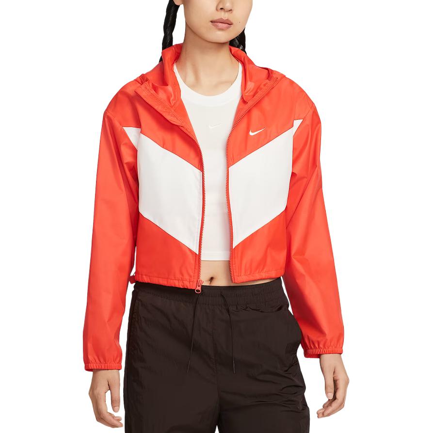 

Nike Женская спортивная куртка, Passionate Red/Sail White/Sail White