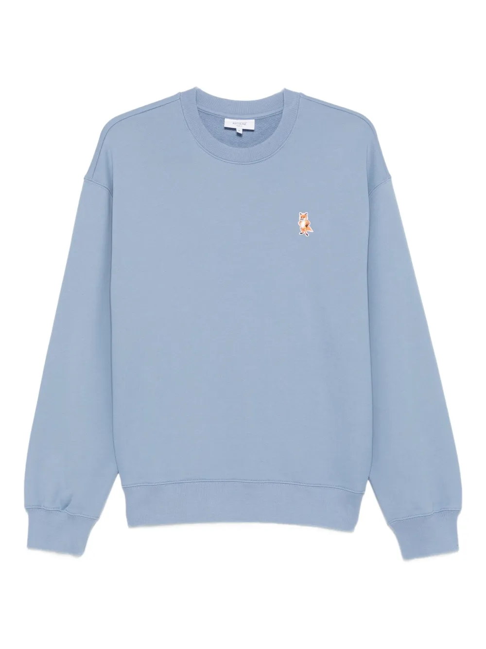 

Толстовка с вышивкой Maison Kitsuné, синий