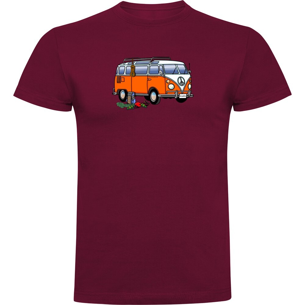 

Футболка Kruskis Hippie Van Climbing, красный