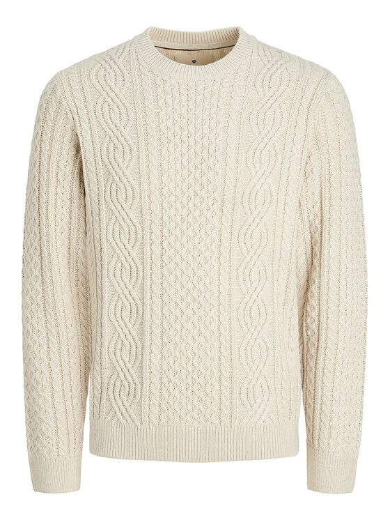 

Свитер regular fit Blusean 12283486 Jack&Jones, бежевый