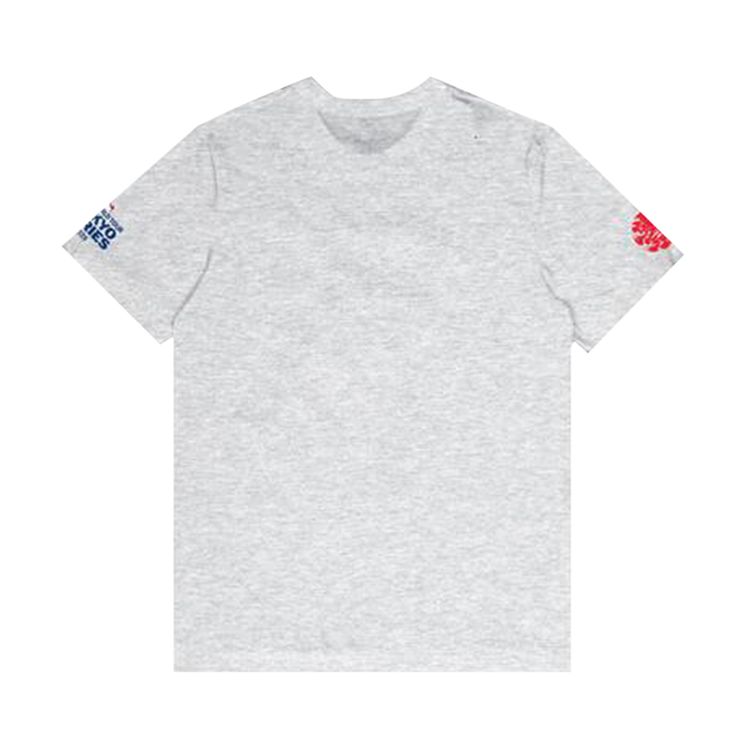 Футболка Nike x Takashi Murakami x MLB World Tour Tokyo Series 2025 Cubs Short-Sleeve Tee 'Grey', серый — фото 2