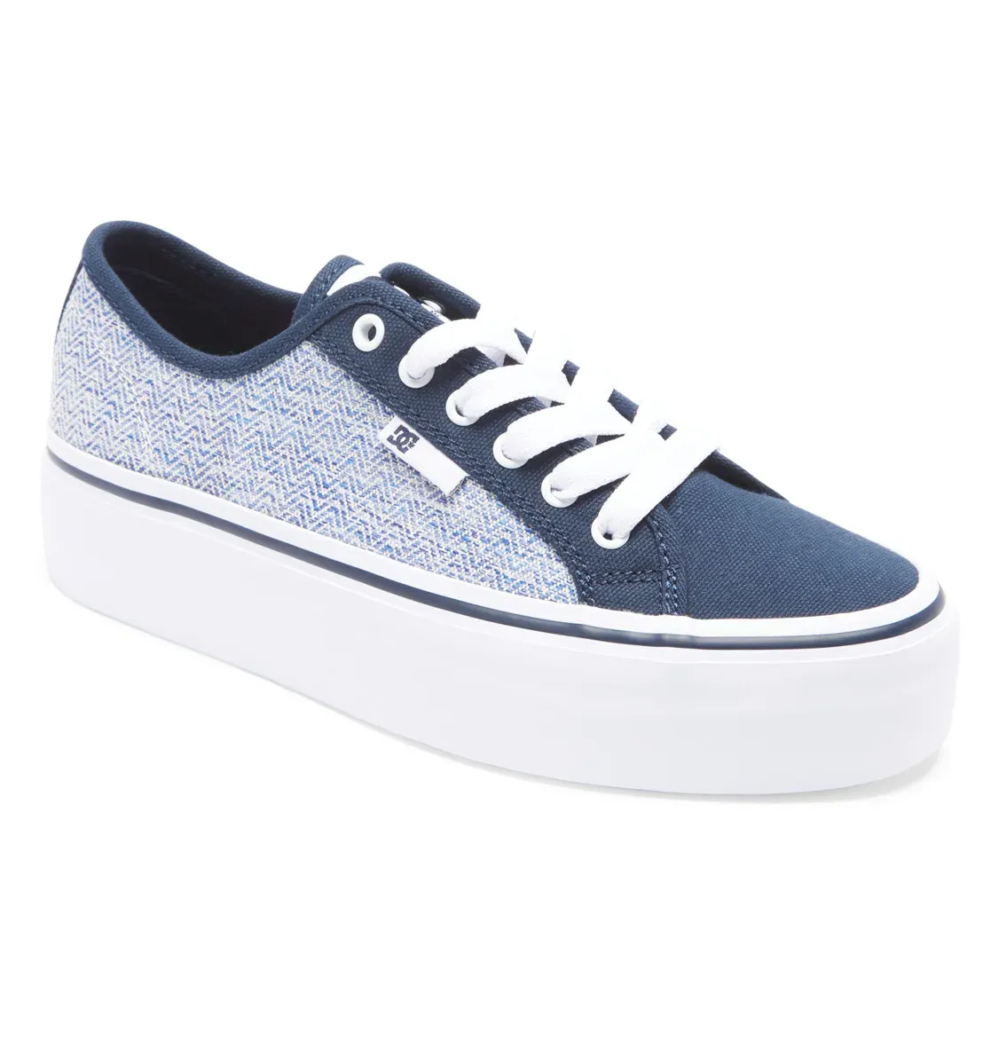 Кроссовки DC Shoes "Ручная платформа", белый