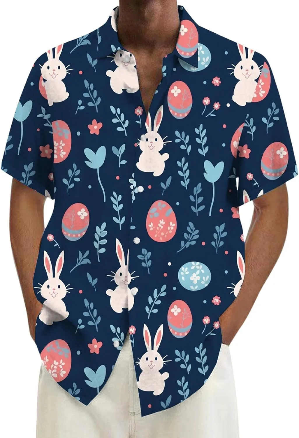 

Мужская футболка с коротким рукавом Easter Digital 3D Printed