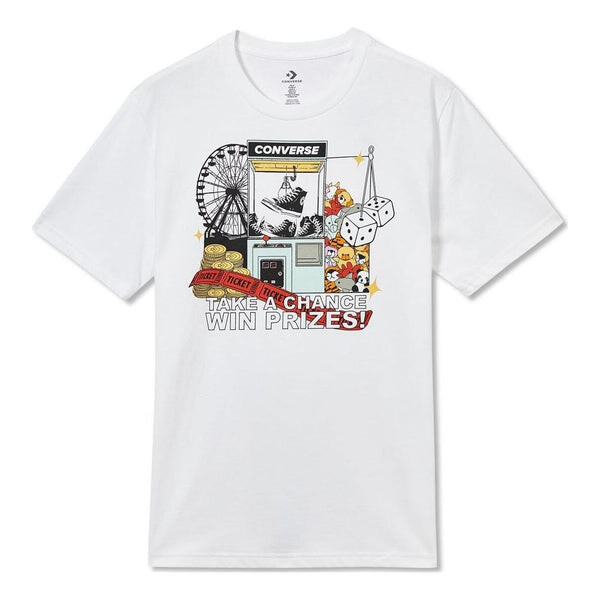 

Футболка claw machine graphic tee 'white' Converse, белый