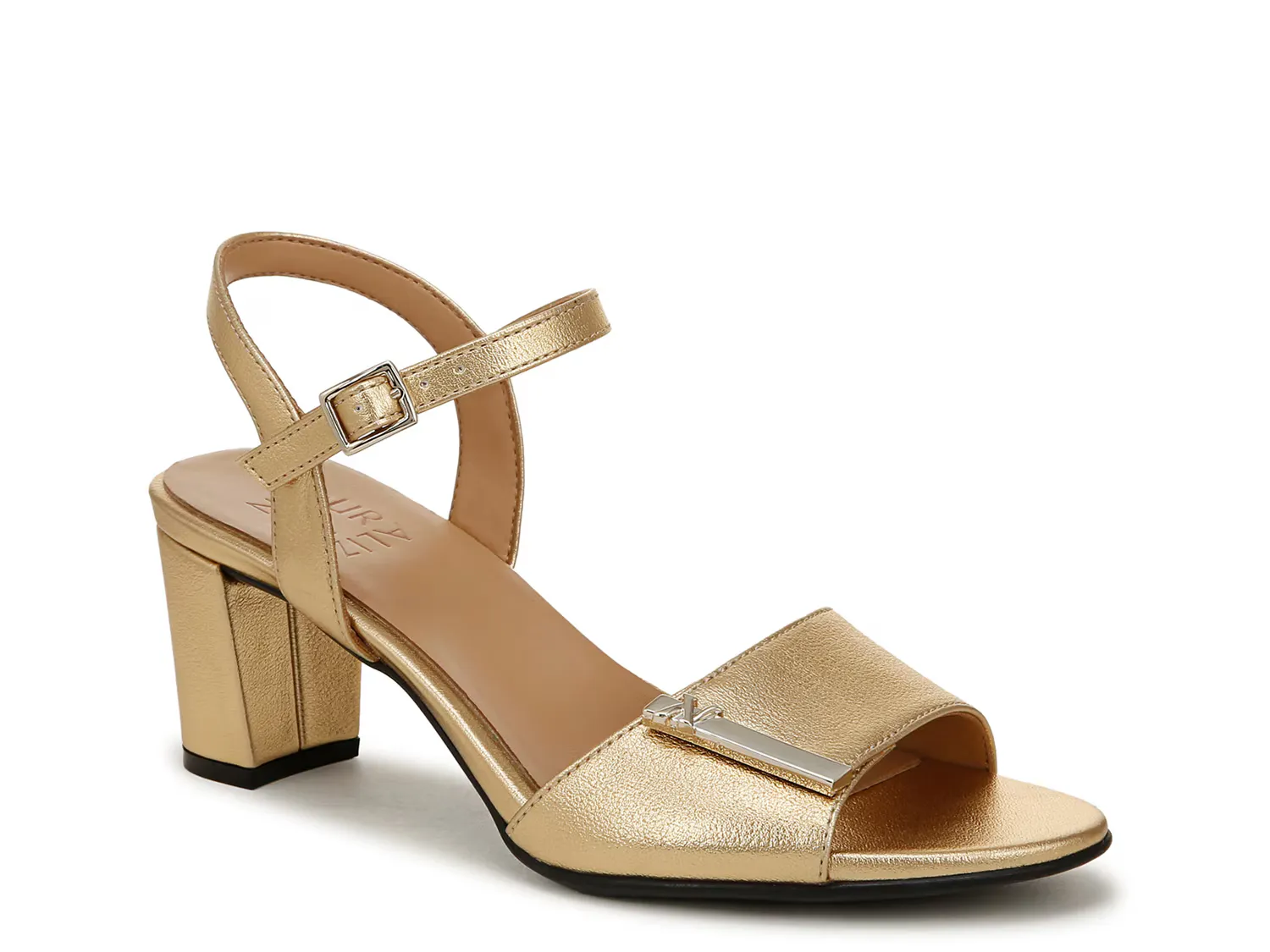 

Сандалии Bristol Ornament Sandal Naturalizer, золотой/металлик