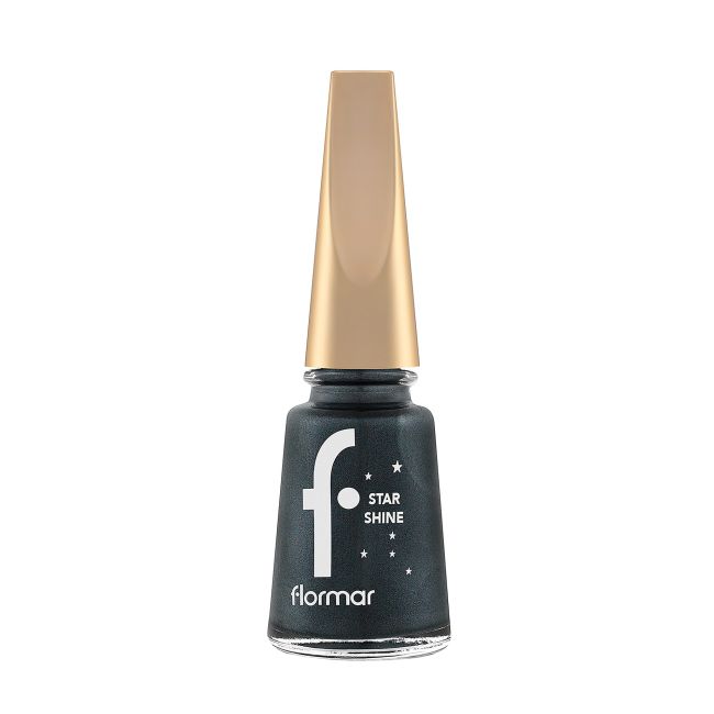 

Лак для ногтей со звездным блеском Flormar, цвет 06 dark romance, 11 мл