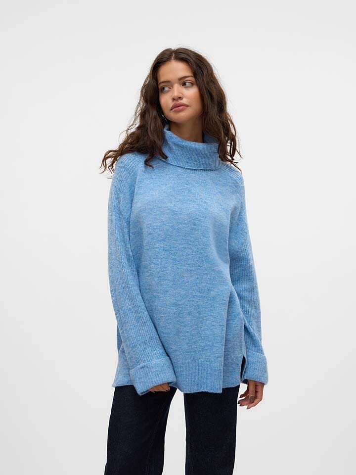 

Пуловер Vero Moda Rollkragenpullover, светло-синий