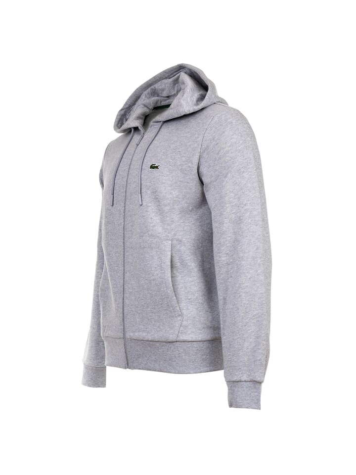 Толстовка Lacoste Sweatjacke, серый — фото 2