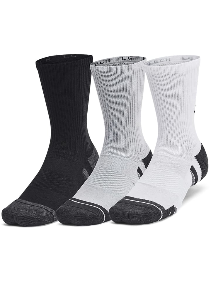 

Носки Unisex Ua Perf Tech 6Pk Crew Under Armour, серый