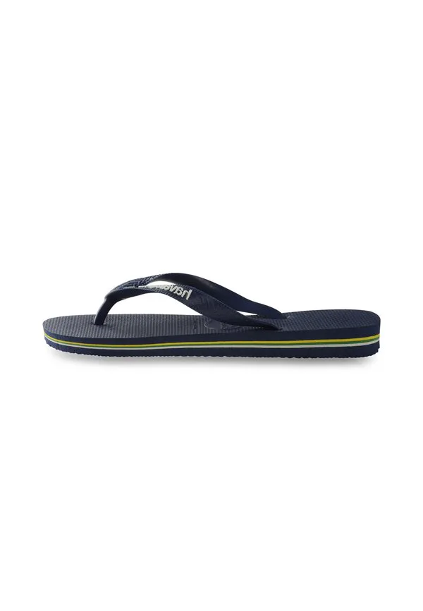 Шлепанцы havaianas с бразильским логотипом для бассейна Havaianas, Navy Blue — фото 2