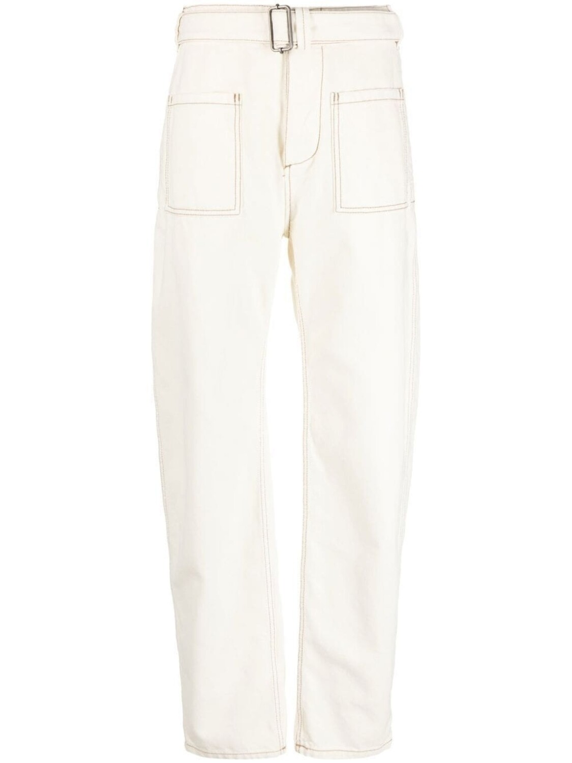 

ETRO прямые брюки карго, белый