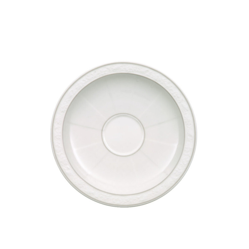 

Блюдце для эспрессо Grey Pearl 13 см Villeroy & Boch, белый