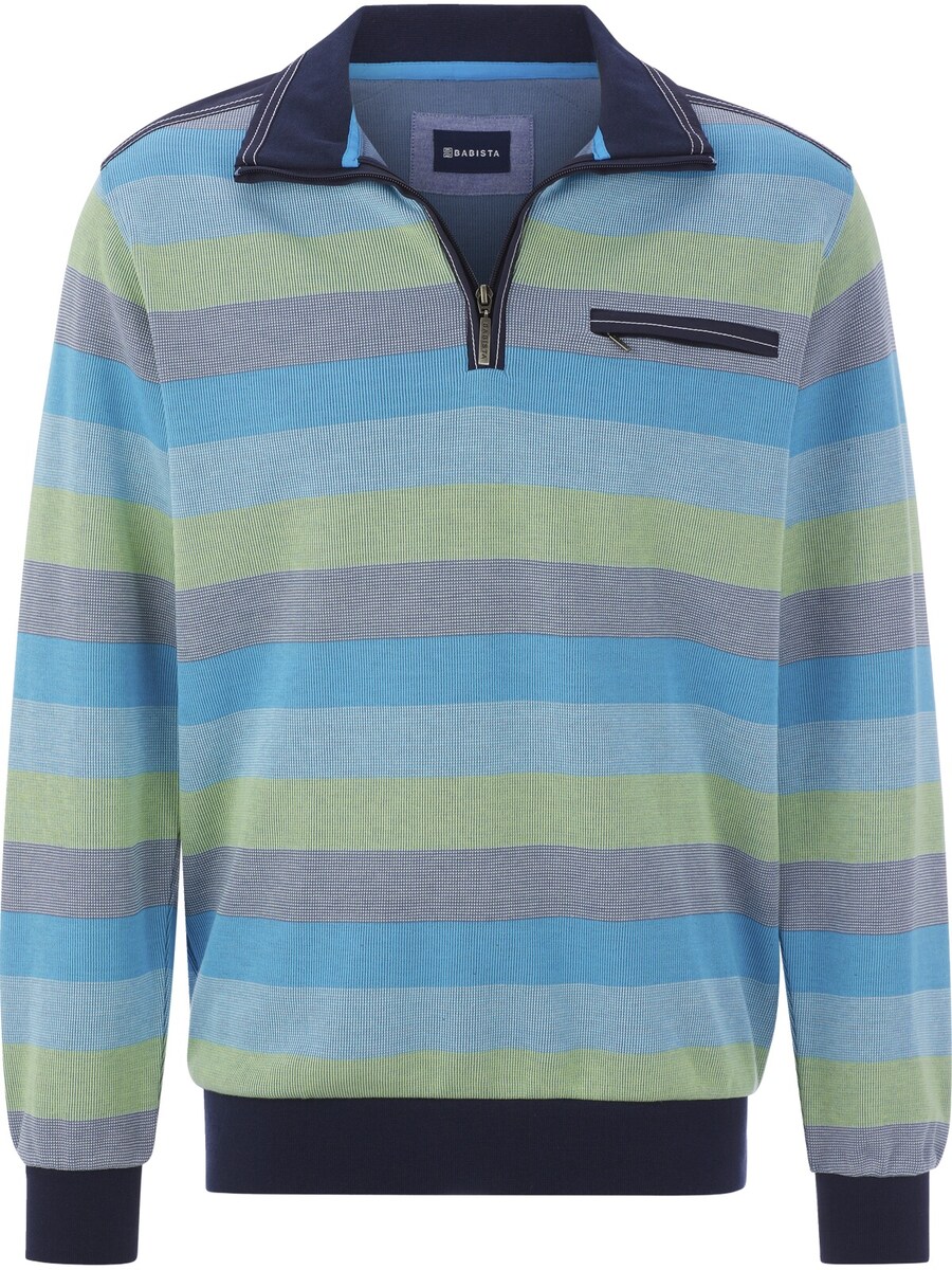 

Толстовка BABISTA Olamar, цвет Navy/Turquoise/Light blue/Light green