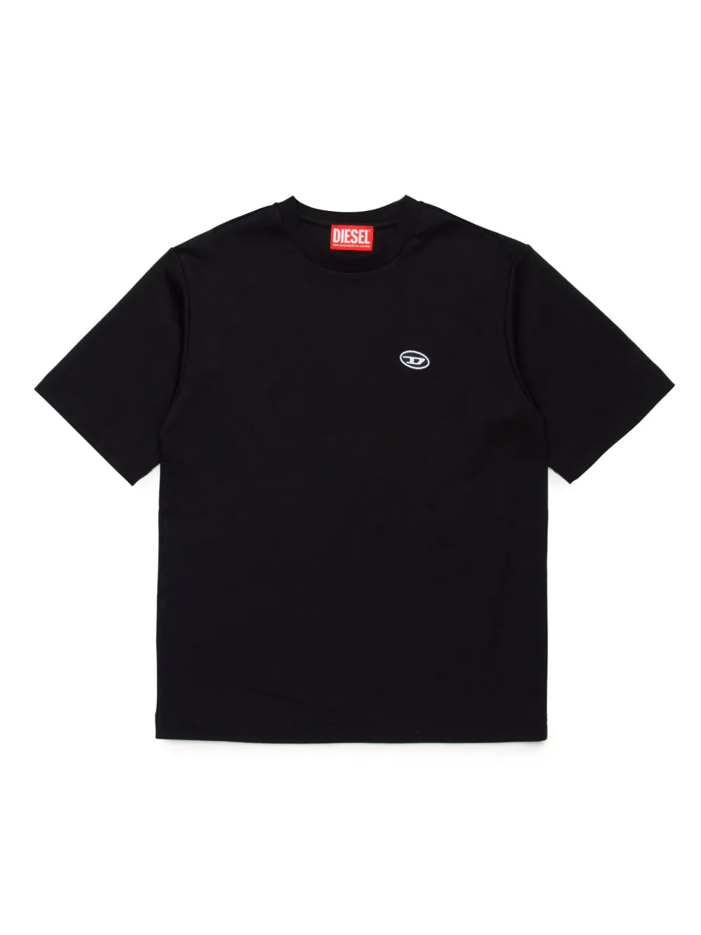 

Футболка с логотипом Diesel Kids, черный
