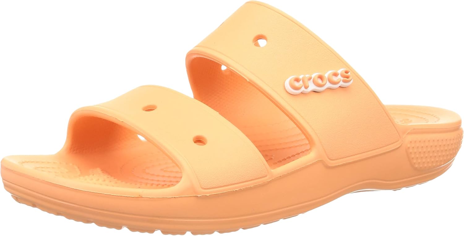 

Унисекс сандалии Crocs Classic с сезонным принтом, Papaya