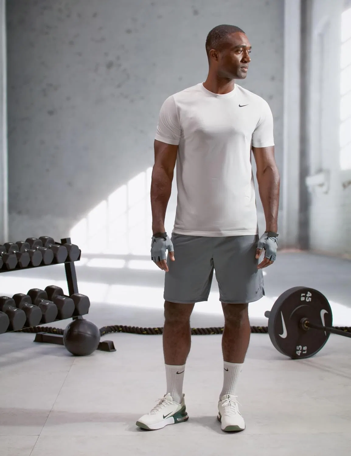 Кроссовки Nike Air Max Alpha Trainer 6 для тренировок, мужские, модель FQ1833, белый — фото 3