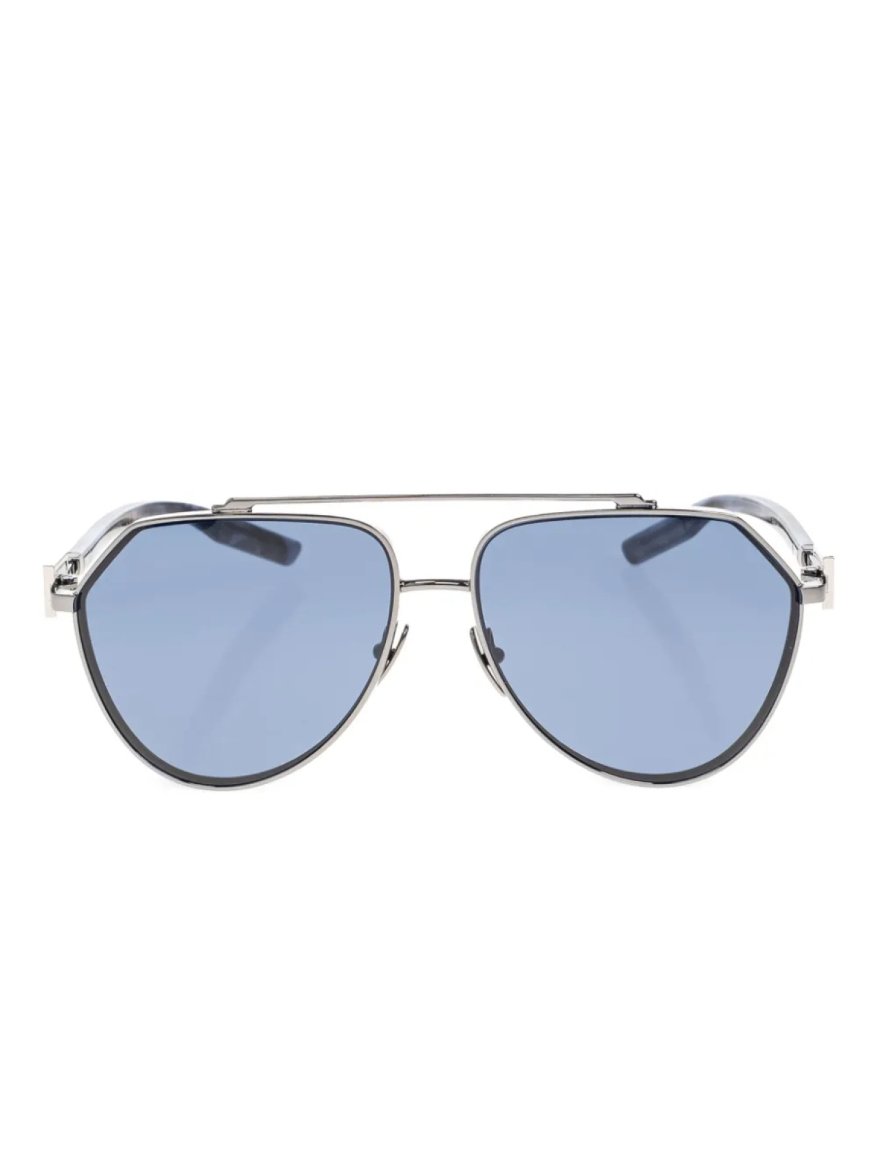 

Солнцезащитные очки с логотипом Dolce & Gabbana Eyewear, серебряный