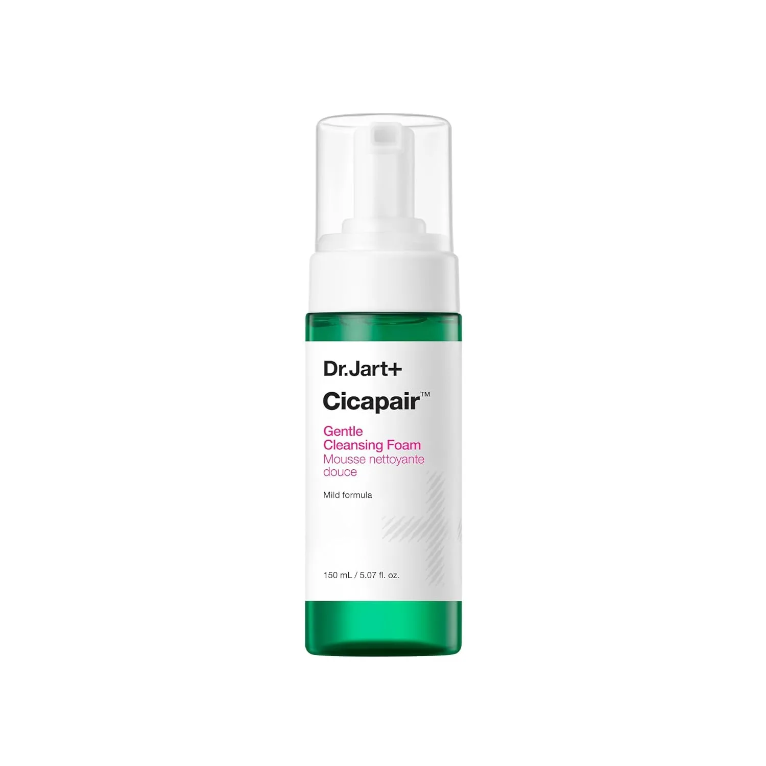 Пенка для умывания Dr. Jart+ — Cicapair Мягкая в корейском стиле для чувствительной кожи с экстрактом центеллы азиатской, 170 мл