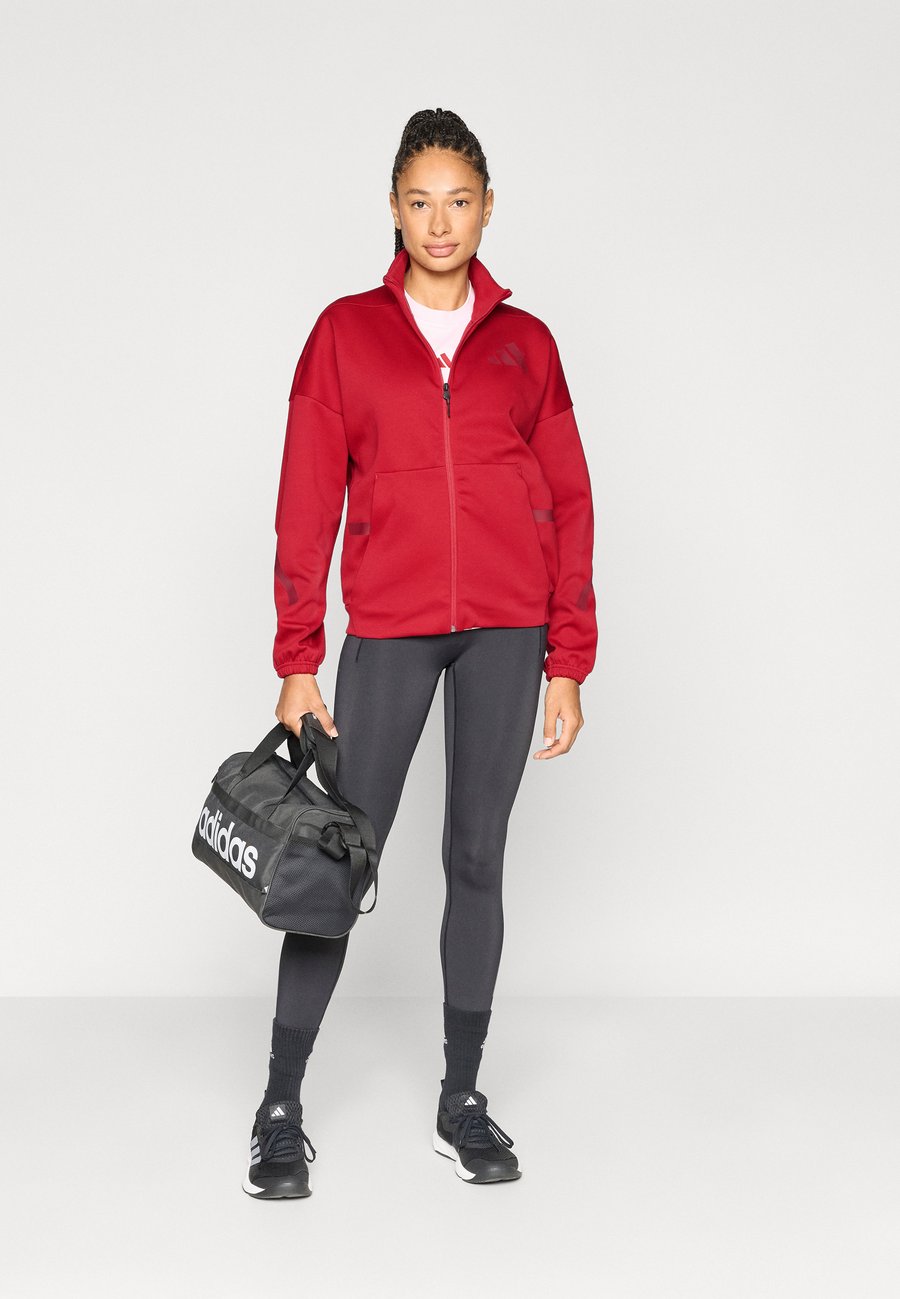 Толстовка Adidas Sportswear Z.N.E. , Active Maroon/Bordeaux — фото 2