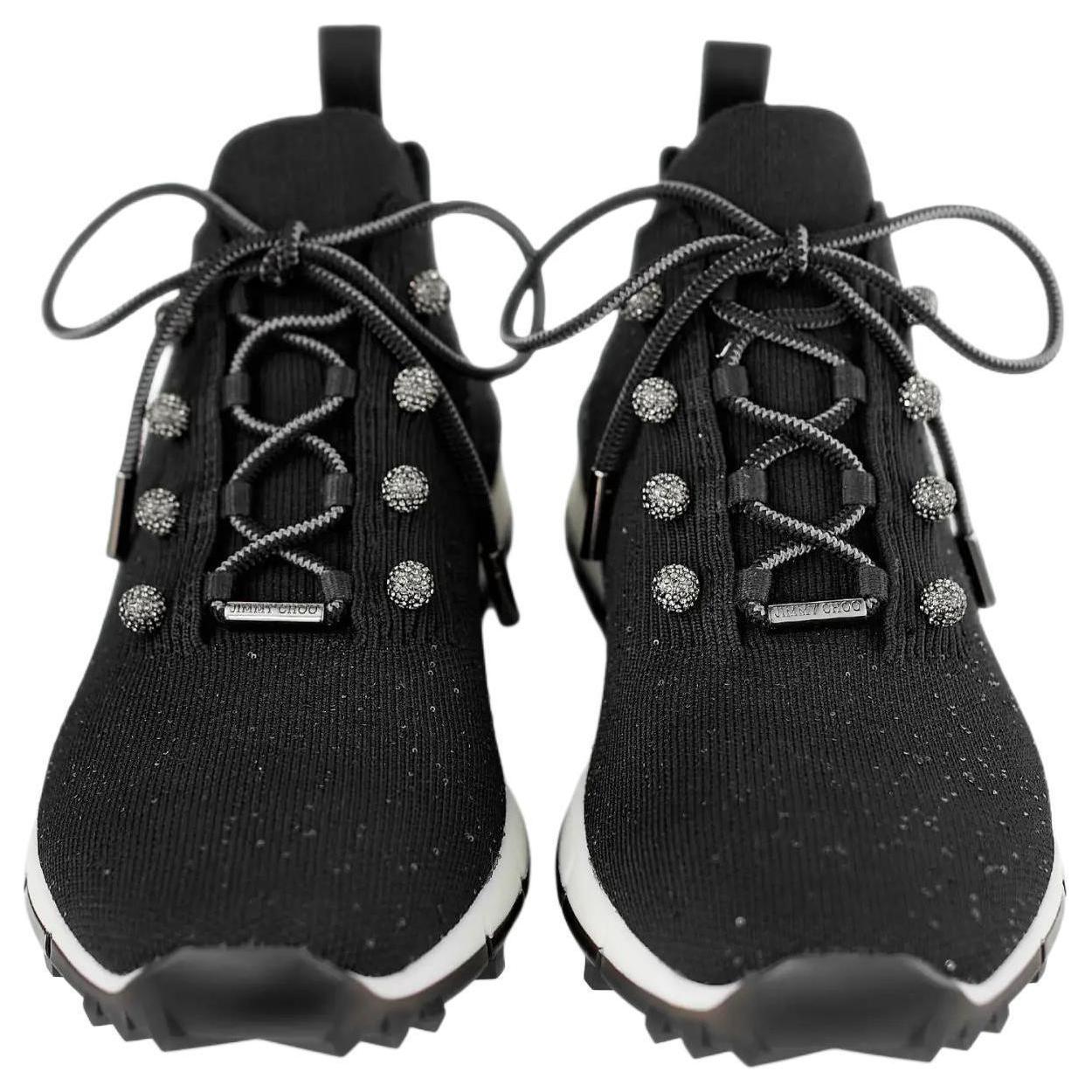 Veles Low Top Повседневные Туфли Женские Черные Jimmy Choo — фото 4