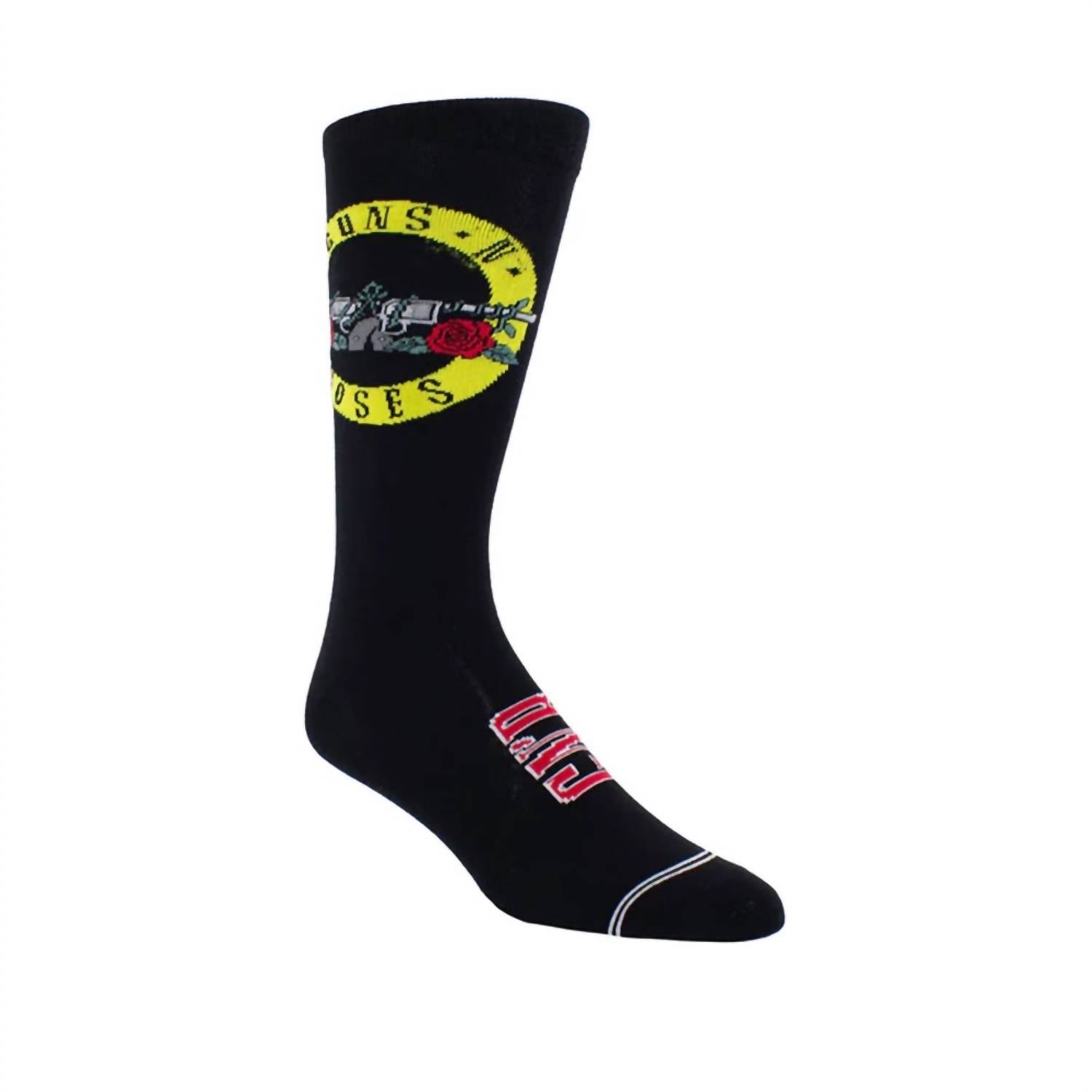 

Унисекс - Подарочная коробка с носками Guns N' Roses черного цвета Perri’s Socks