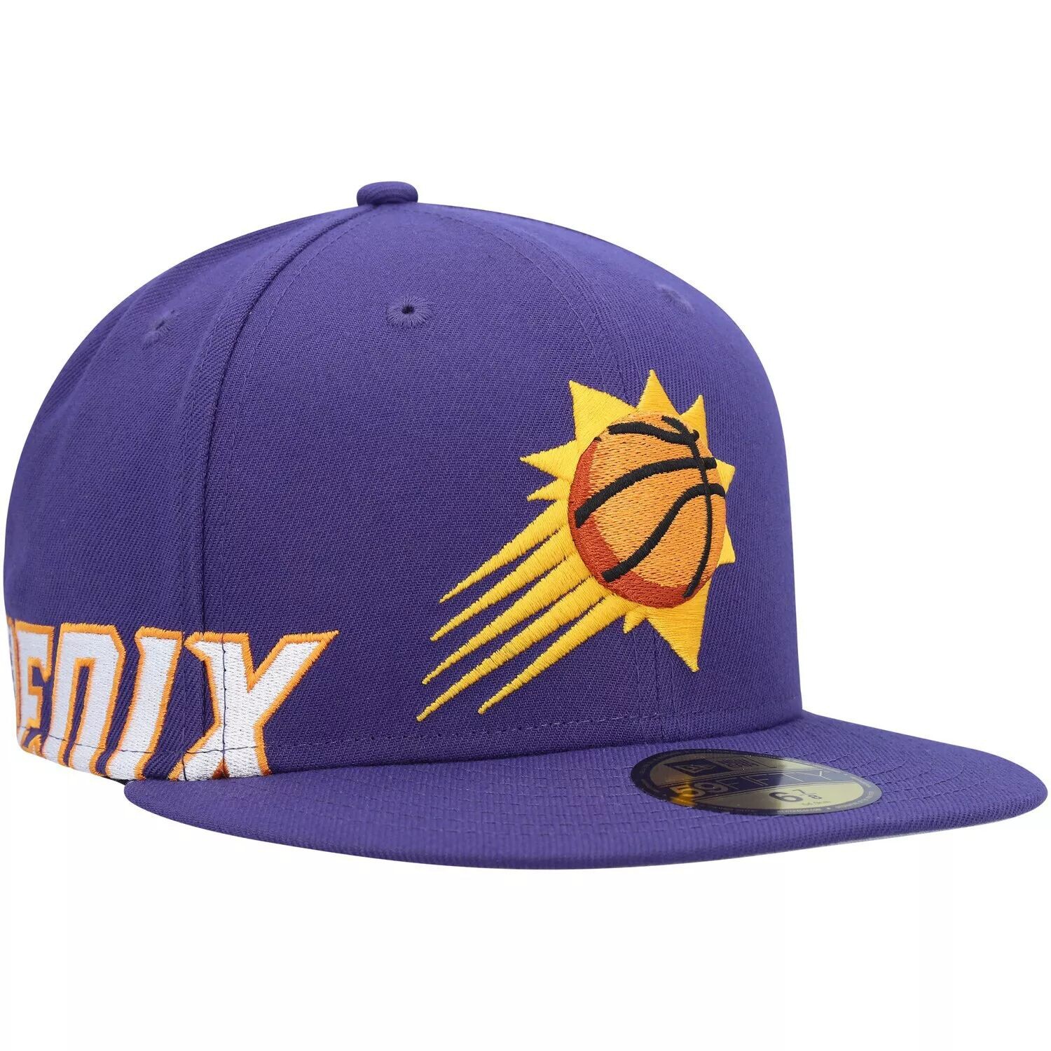 

Мужская приталенная шляпа New Era Purple Phoenix Suns Side Arch Jumbo 59FIFTY