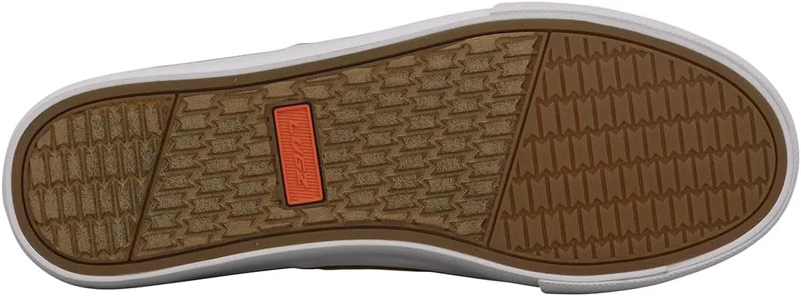 Мужские слипоны Lugz Clipper Classic из парусины, Tan White Rubber — фото 4