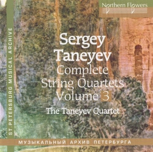 

CD диск Taneyev String Quartet: Complete String Quartets 3 Nos. 3 & 8