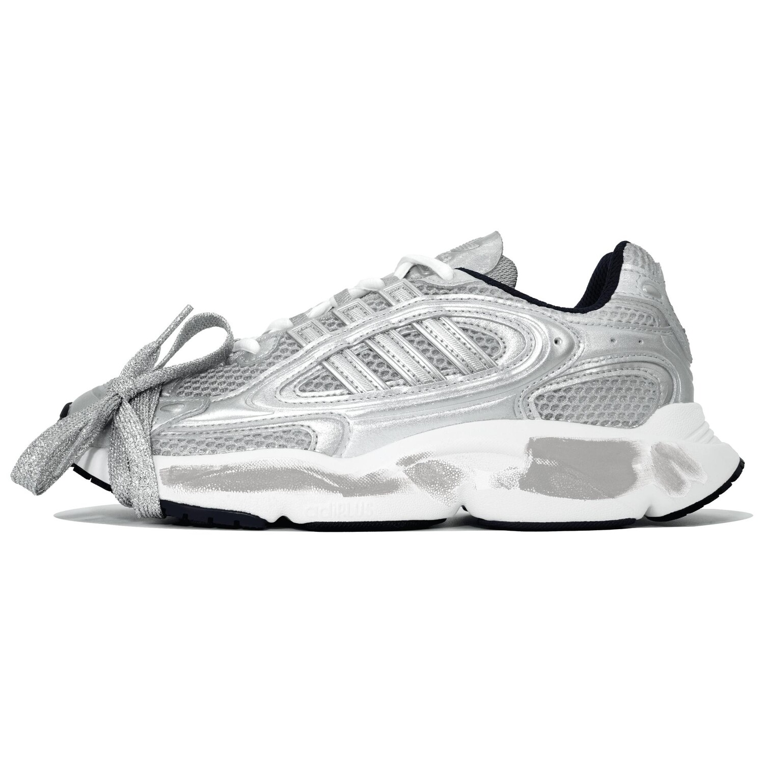 

Кроссовки Ozmillen Running Shoes Unisex Low-top Silver Adidas Originals