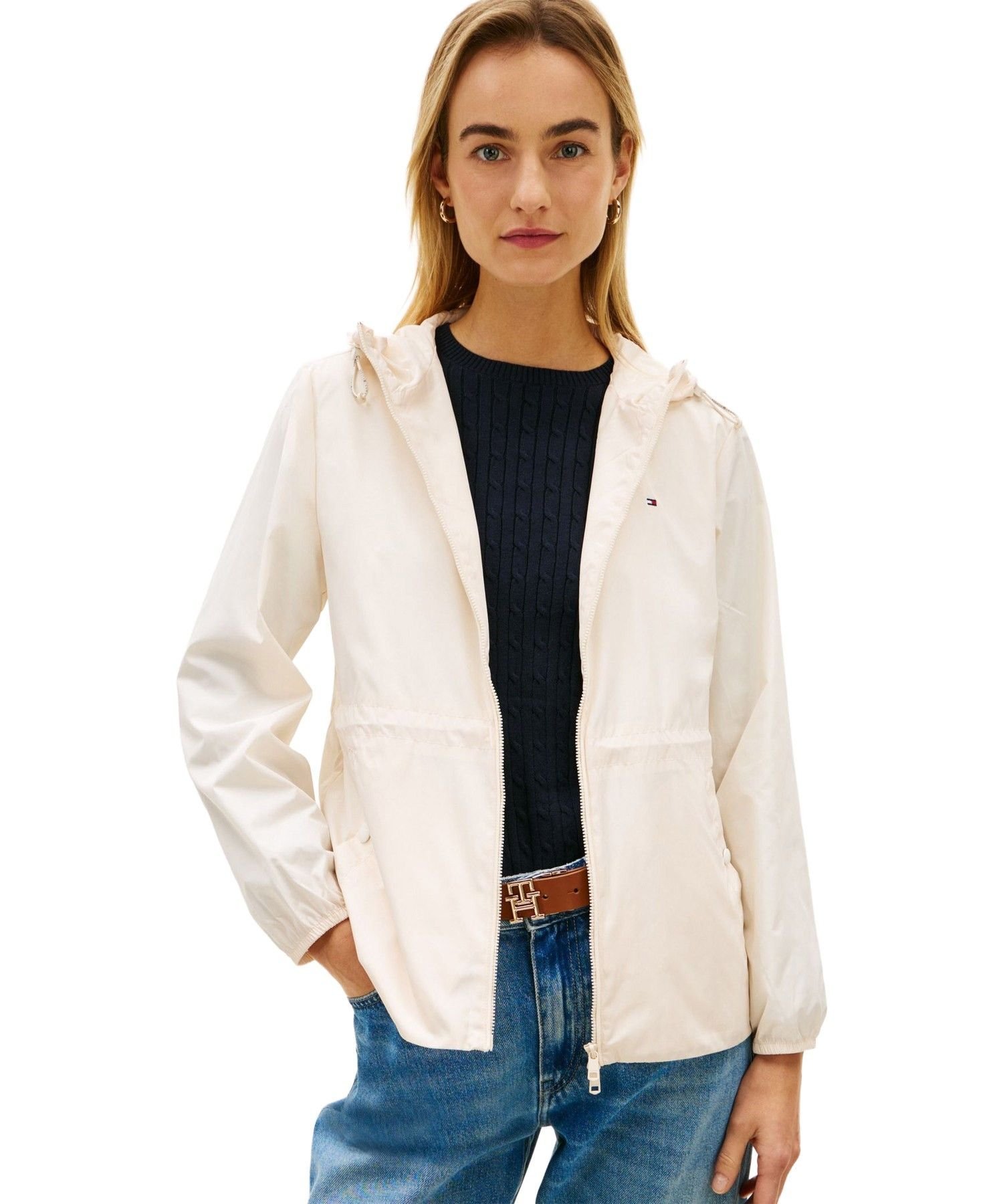 Ветровка Transition 26SS Tommy Hilfiger, Ivory AEF
