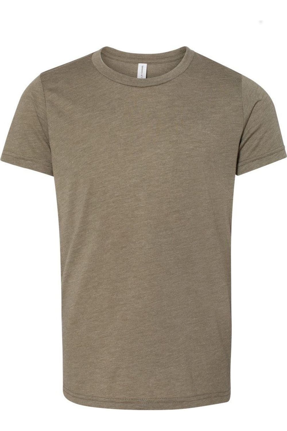 

Футболка BELLA + CANVAS Youth Triblend, цвет olive triblend
