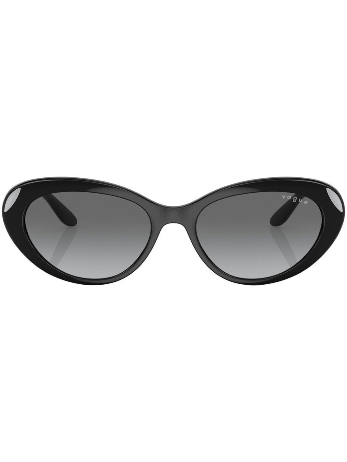 

Солнцезащитные очки в овальной оправе Vogue Eyewear, черный