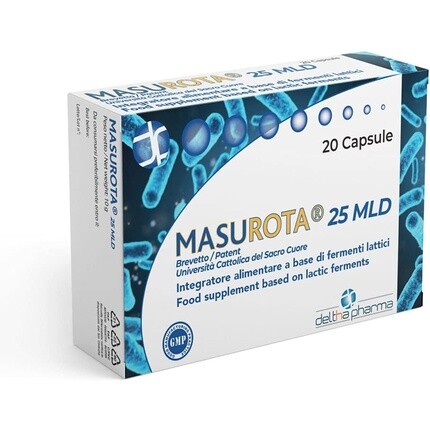 

Masurota 25 мл ферментированная молочная кислота с инулином 20 капсул Masurota 25 Mld