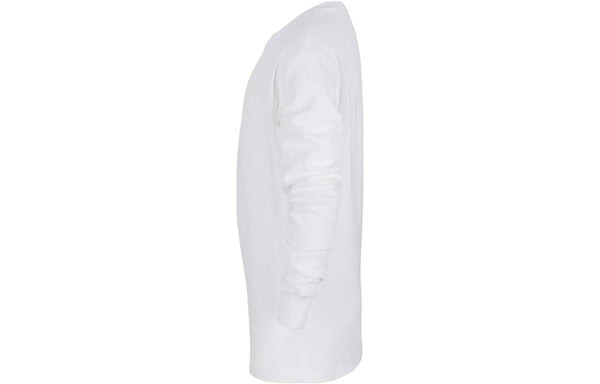 Футболка (PS) Nike Sportswear Long Sleeve T-Shirt 'White', белый — фото 3