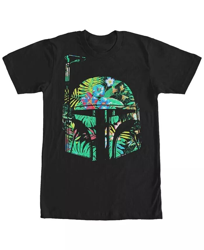 

Мужская футболка Hawaiin Boba с коротким рукавом и круглым вырезом Fifth Sun, черный