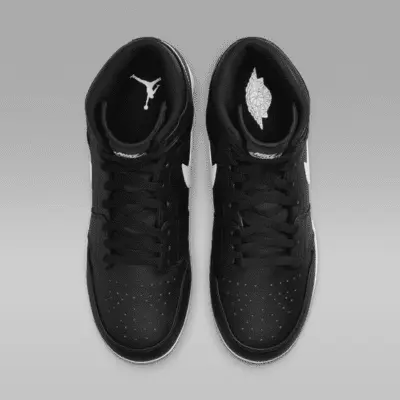 Бутсы Jordan 1 Retro Metal, цвет Black/White/White — фото 4