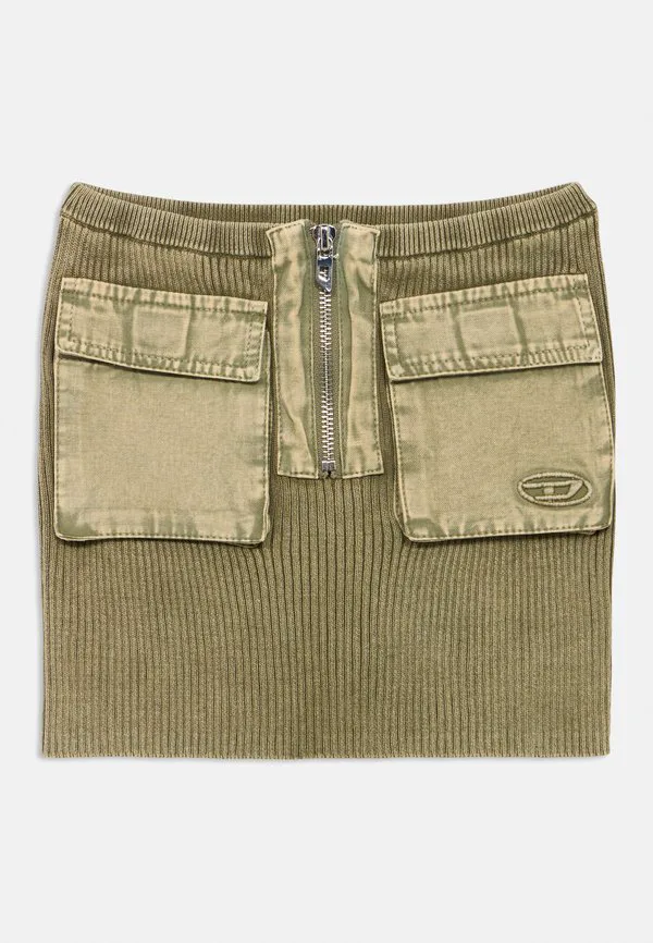 Мини-Юбка gameryn Diesel, Army Green